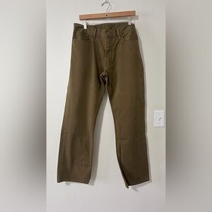 Polo by Ralph Lauren Dark Khaki Mens Pants size 34 x 30
